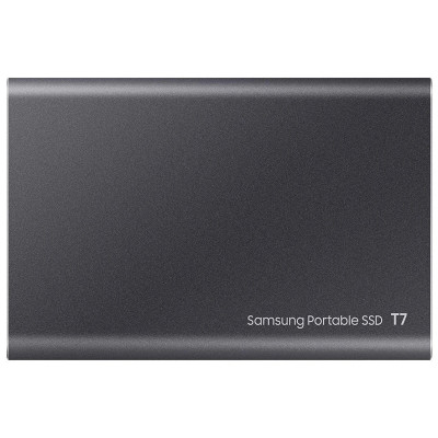Накопичувач зовнішній SSD 2.5" USB 2.0TB Samsung T7 Titan Gray (MU-PC2T0T/WW)