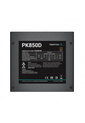 Блок живлення DeepCool PK850D (R-PK850D-FA0B-EU) 850W