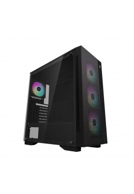 Корпус DeepCool Matrexx 55 Mesh ADD-RGB 4F Black (DP-ATX-MATREXX55-MESH-AR-4F) без БЖ