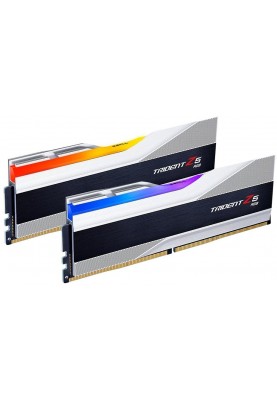 Модуль пам`ятi DDR5 2x32GB/6000 G.Skill Trident Z5 RGB Silver (F5-6000J3238G32GX2-TZ5RS)