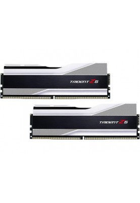 Модуль пам`ятi DDR5 2x32GB/6000 G.Skill Trident Z5 RGB Silver (F5-6000J3238G32GX2-TZ5RS)