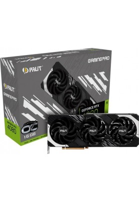 Відеокарта GF RTX 4080 16GB GDDR6X GamingPro OC Palit (NED4080T19T2-1032A)