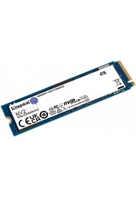 Накопичувач SSD 4TB M.2 NVMe Kingston NV2 M.2 2280 PCIe Gen4.0 x4 (SNV2S/4000G)