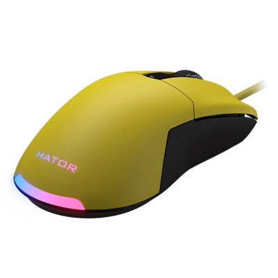 Мишка Hator Pulsar Essential Yellow (HTM-308) USB