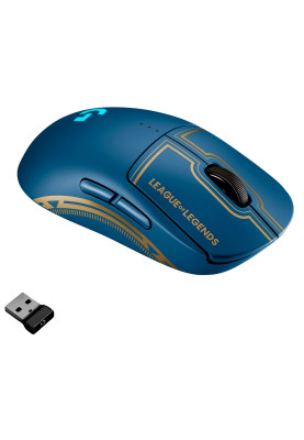 Мишка бездротова Logitech G PRO Wireless Gaming Mouse League of Legends Edition Blue (910-006451)