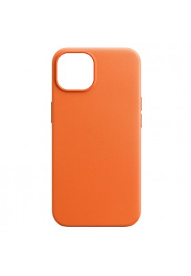 Чохол-накладка Armorstandart Fake Leather для Apple iPhone 14 Golden Brown (ARM64457)