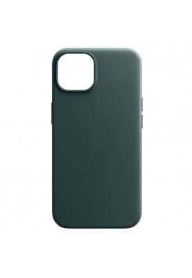 Чохол-накладка Armorstandart Fake Leather для Apple iPhone 14 Shirt Green (ARM64393)