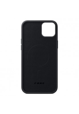 Чохол-накладка Armorstandart Fake Leather для Apple iPhone 14 Plus Black (ARM64394)