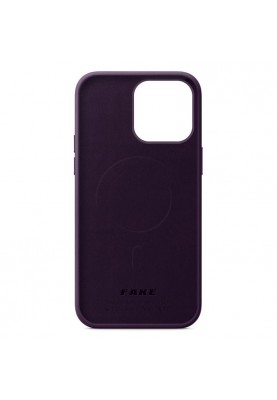 Чохол-накладка Armorstandart Fake Leather для Apple iPhone 14 Pro Max Dark Cherry (ARM64401)