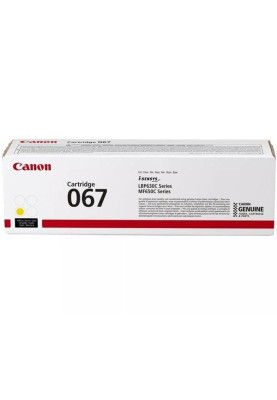 Картридж Canon 067 MF651Cw/MF655Cdw/MF657Cdw/LBP631Cw/LBP633Cdw Yellow (5099C002)
