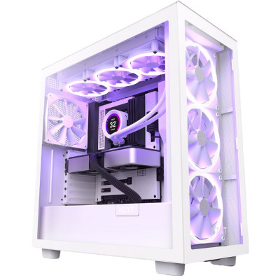 Корпус NZXT H7 Elite White (CM-H71EW-01) без БЖ