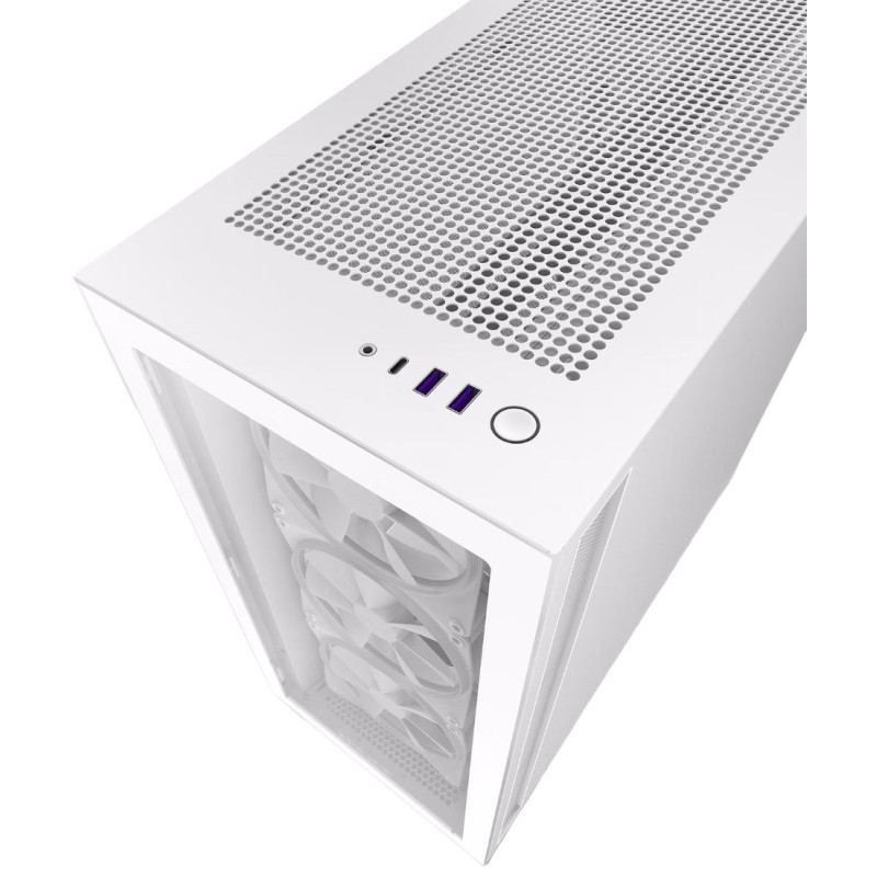 Корпус NZXT H7 Elite White (CM-H71EW-01) без БЖ