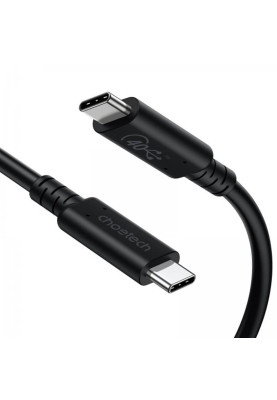 Кабель Choetech USB Type-C - USB Type-C (M/M), 0.8 м, Black (XCC-1028-BK)