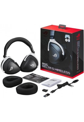 Bluetooth-гарнитура Asus ROG Delta S Wireless Black/White (90YH03IW-B3UA00)