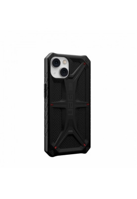 Чохол-накладка Urban Armor Gear Monarch для Apple iPhone 14 Kevlar Black (114032113940)