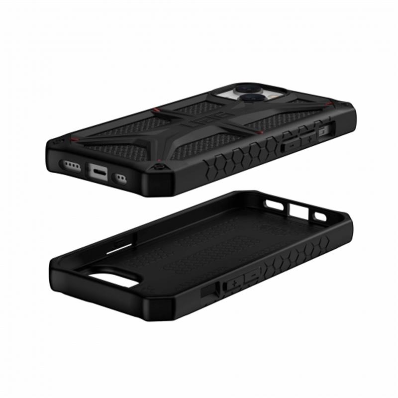 Чохол-накладка Urban Armor Gear Monarch для Apple iPhone 14 Kevlar Black (114032113940)