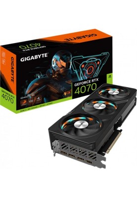 Відеокарта GF RTX 4070 12GB GDDR6X Gaming OC Gigabyte (GV-N4070GAMING OC-12GD)