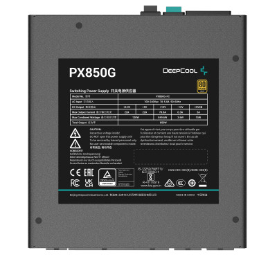 Блок живлення DeepCool PX850G (R-PX850G-FC0B-EU) 850W Блок живлення DeepCool PX850G (R-PX850G-FC0B-EU) 850W