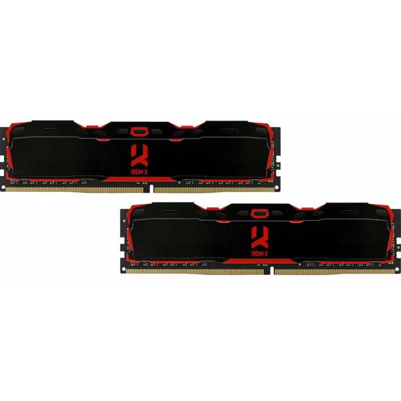 Модуль пам`ятi DDR4 2x4GB/2666 GOODRAM Iridium X Black (IR-X2666D464L16S/8GDC)