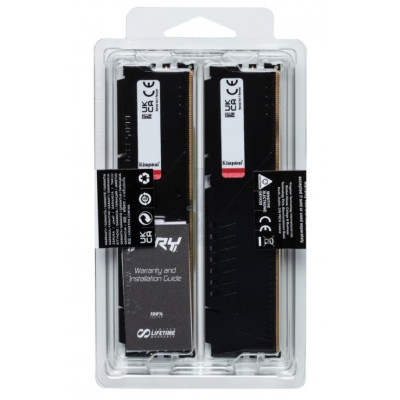 Модуль пам`яті DDR5 2x8GB/6000 Kingston Fury Beast Black (KF560C30BBEK2-16)