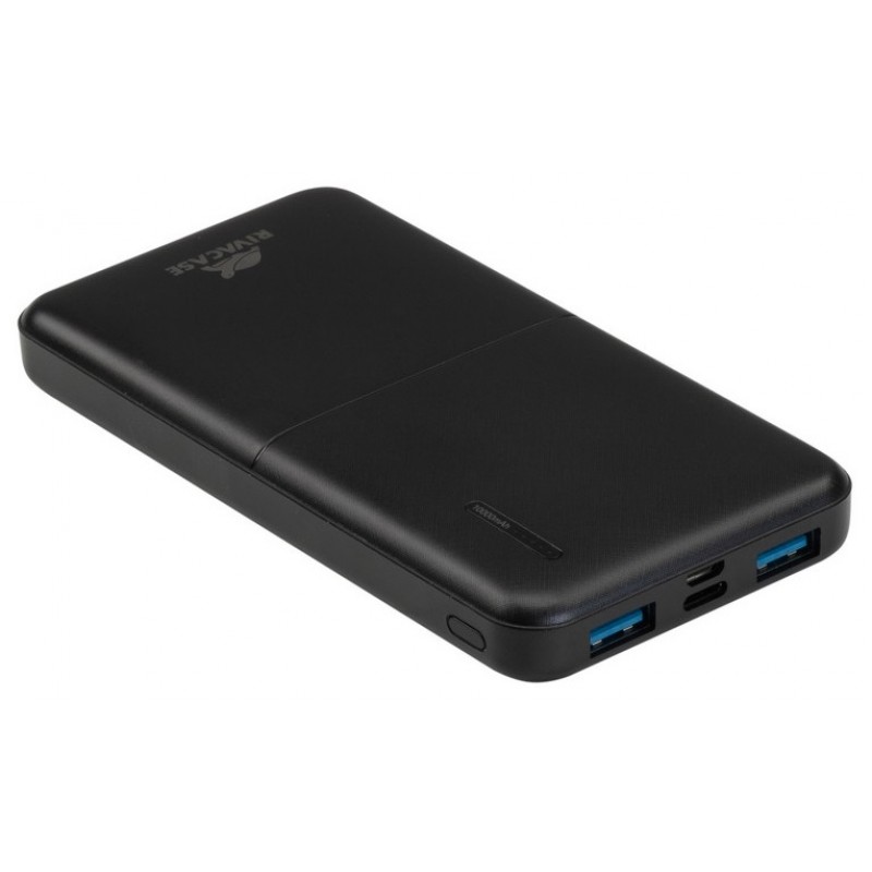 Універсальна мобільна батарея Rivacase Rivapower 10000mAh Black (VA2532)