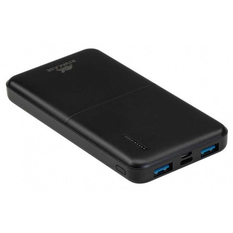 Універсальна мобільна батарея Rivacase Rivapower 10000mAh Black (VA2532)