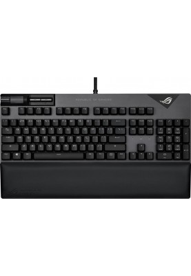 Клавiатура Asus ROG Strix Flare II LED 104key NX Red US Black/Grey (90MP02D6-BKUA01)