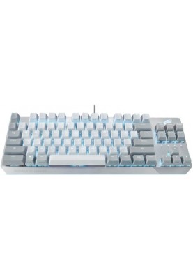 Клавiатура Asus ROG Strix Scope NX TKL Moonlight White RD LED 84key EN White (90MP02B6-BKUA00)