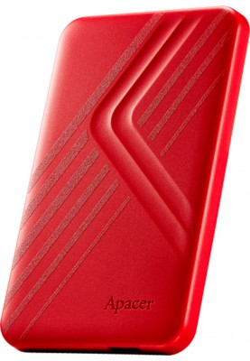 Зовнішній жорсткий диск 2.5" USB 2.0TB Apacer AC236 Red (AP2TBAC236R-1)