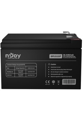 Акумуляторна батарея Njoy GP12122F 12V 12AH (BTVACATBCTI2FCN01B) AGM