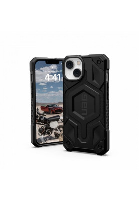 Чохол-накладка Urban Armor Gear Monarch Pro Magsafe для Apple iPhone 14 Black (114028114040)