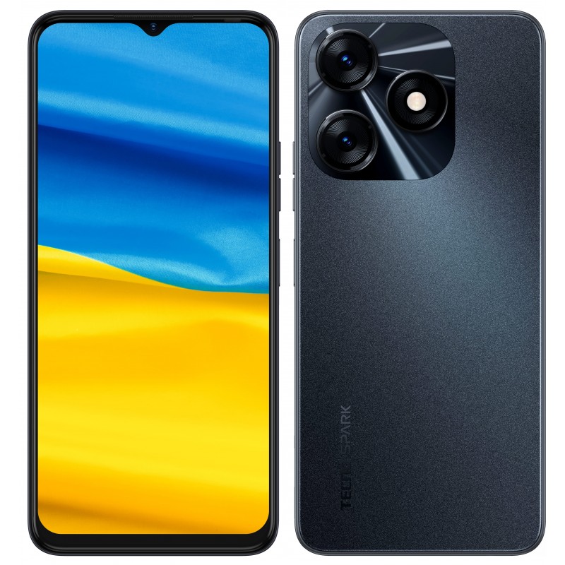 Смартфон Tecno Spark 10 (KI5q) 4/128GB NFC Dual Sim Meta Black (4895180797699)