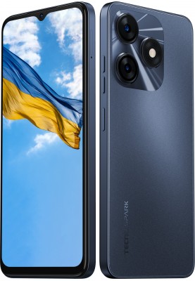 Смартфон Tecno Spark 10 (KI5q) 4/128GB NFC Dual Sim Meta Black (4895180797699)