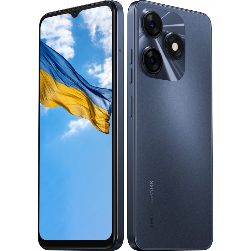 Смартфон Tecno Spark 10 (KI5q) 4/128GB NFC Dual Sim Meta Black (4895180797699)