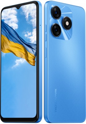 Смартфон Tecno Spark 10 (KI5q) 4/128GB NFC Dual Sim Meta Blue (4895180797712)