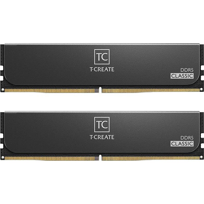 Модуль пам`ятi DDR5 2x16GB/5600 Team T-Create Classic 10L Black (CTCCD532G5600HC46DC01)
