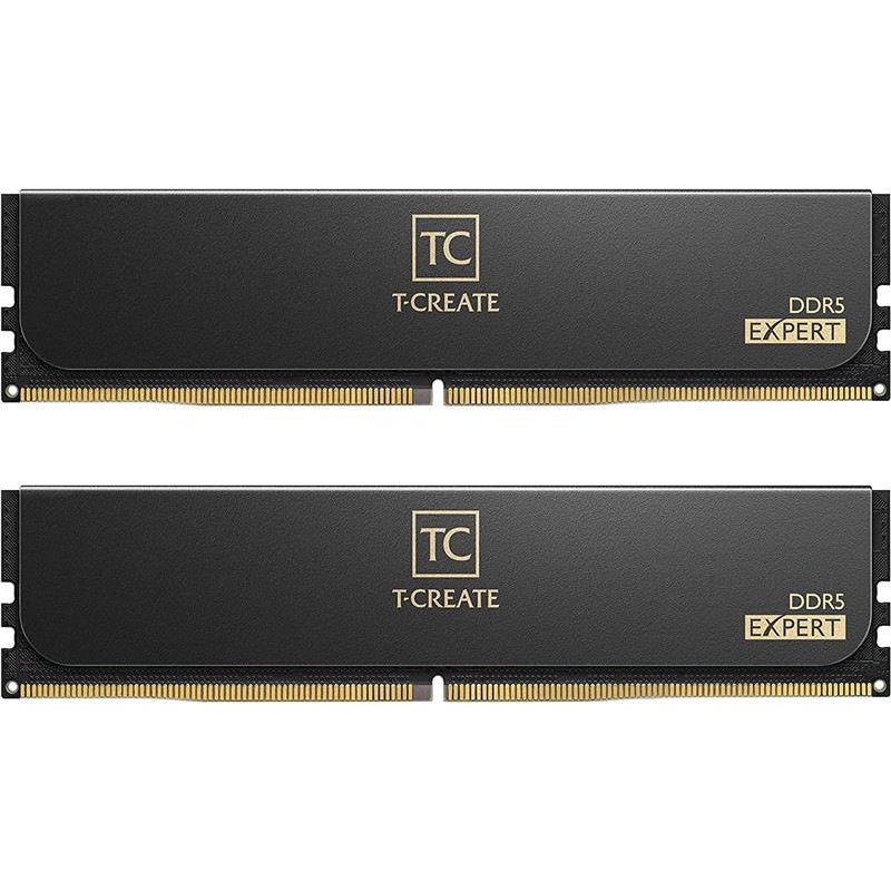 Модуль пам`ятi DDR5 2x32GB/6000 Team T-Create Expert Overclocking 10L Black (CTCED564G6000HC34BDC01)