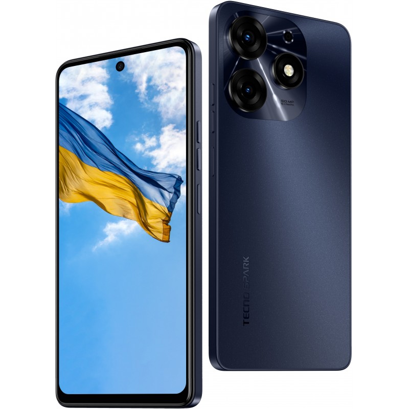 Смартфон Tecno Spark 10 Pro (KI7) 8/128GB NFC Dual Sim Starry Black (4895180796081)