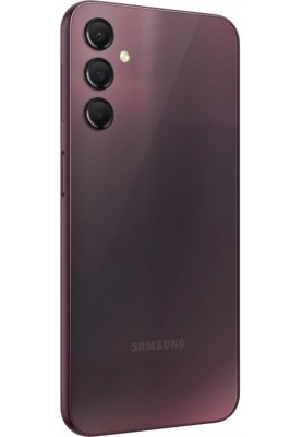 Смартфон Samsung Galaxy A24 SM-A245 6/128GB Dual Sim Dark Red (SM-A245FDRVSEK)