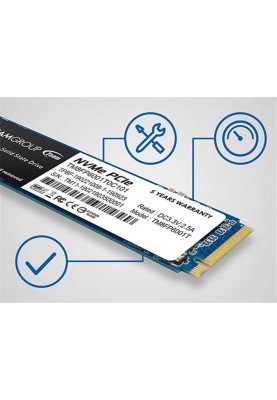 Накопичувач SSD 2TB Team MP33 M.2 2280 PCIe 3.0 x4 3D TLC (TM8FP6002T0C101)