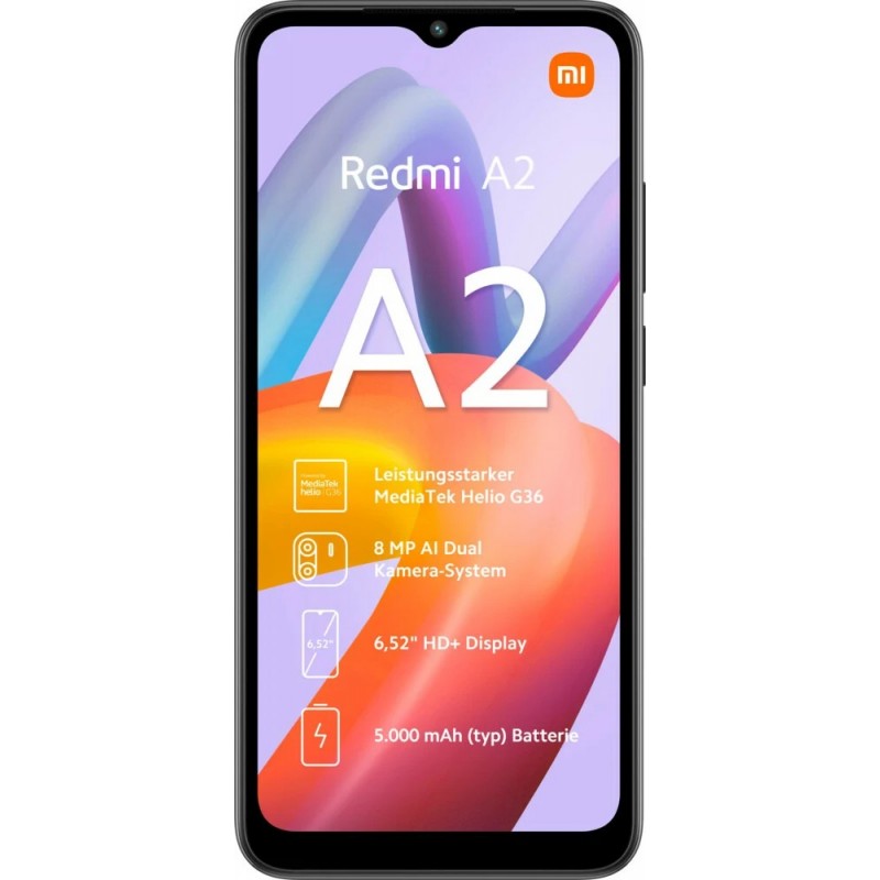 Смартфон Xiaomi Redmi A2 2/32GB Dual Sim Black EU_