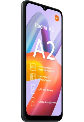 Смартфон Xiaomi Redmi A2 2/32GB Dual Sim Black EU_