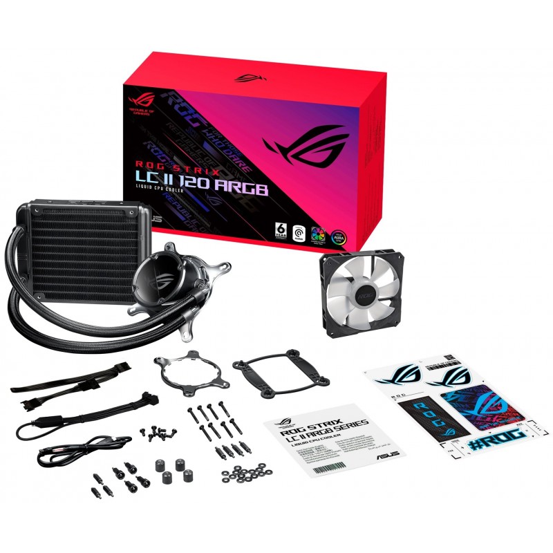 Система водяного охолодження Asus ROG STRIX LC II 120 ARGB (90RC00D1-M0UAY0)