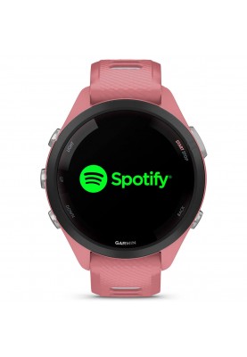 Смарт-годинник Garmin Forerunner 265S Black Bezel with Light Pink Case and Light Pink/Whitestone Silicone Band (010-02810-55)