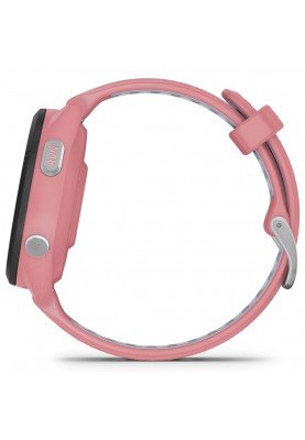 Смарт-годинник Garmin Forerunner 265S Black Bezel with Light Pink Case and Light Pink/Whitestone Silicone Band (010-02810-55)