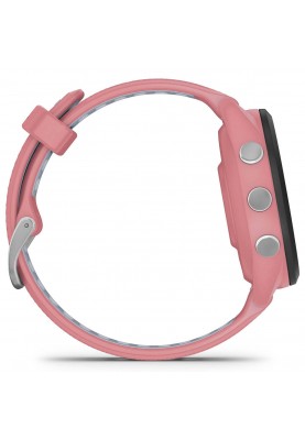 Смарт-годинник Garmin Forerunner 265S Black Bezel with Light Pink Case and Light Pink/Whitestone Silicone Band (010-02810-55)