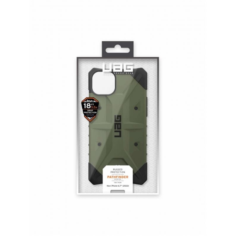 Чохол-накладка Urban Armor Gear Pathfinder для Apple iPhone 14 Plus Olive (114061117272)