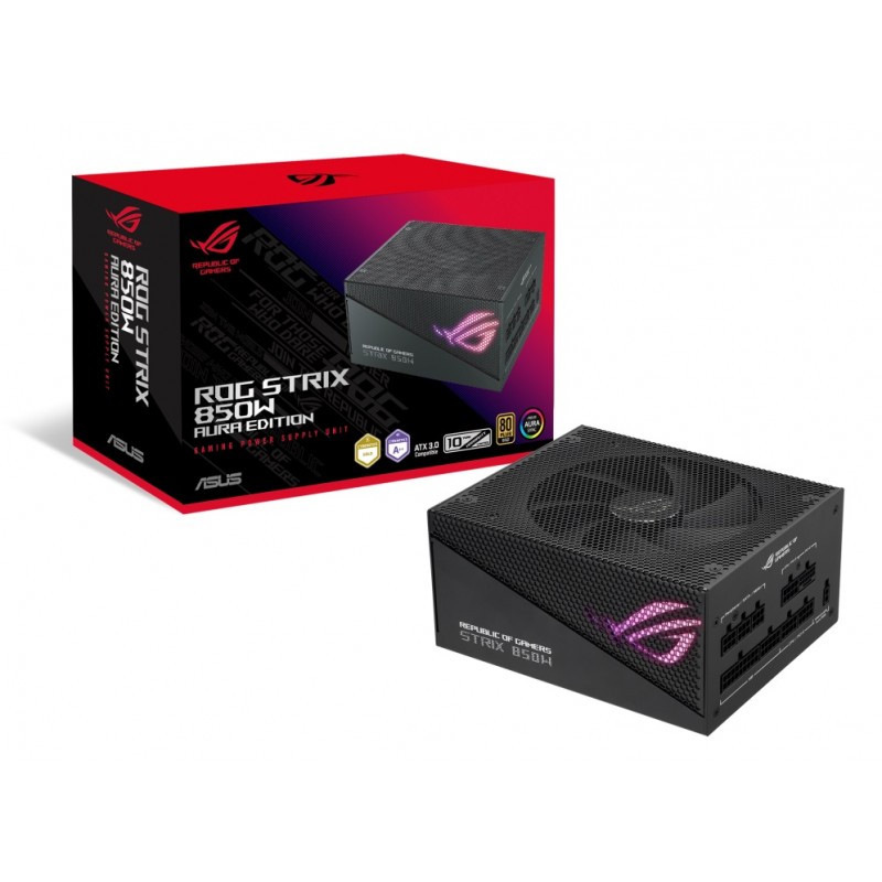 Блок живлення Asus ROG Strix PCIE5 850W Gold Aura Edition (90YE00P2-B0NA00)