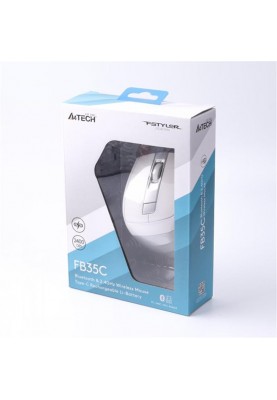 Миша бездротова A4Tech Fstyler FB35C Icy White