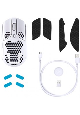 Миша бездротова HyperX Pulsefire Haste WL White (4P5D8AA)